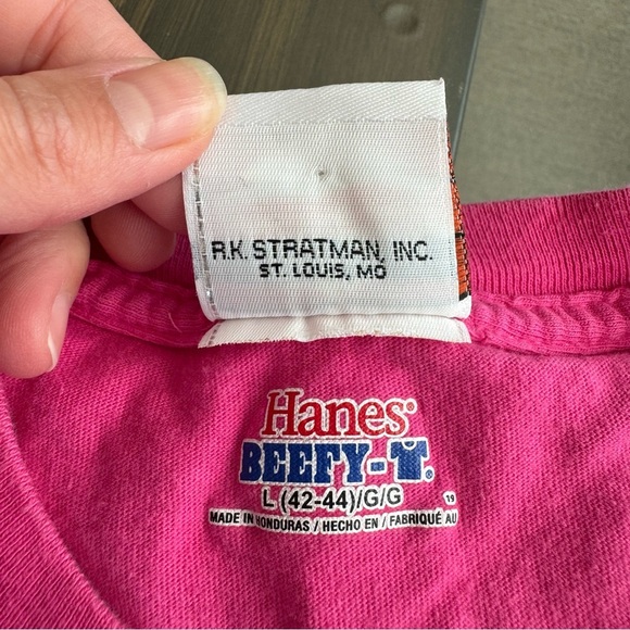 Harley Davidson 70th Anniversary Sturges Pink Graphic T-Shirt with Eagle Design - Picture 2 of 7